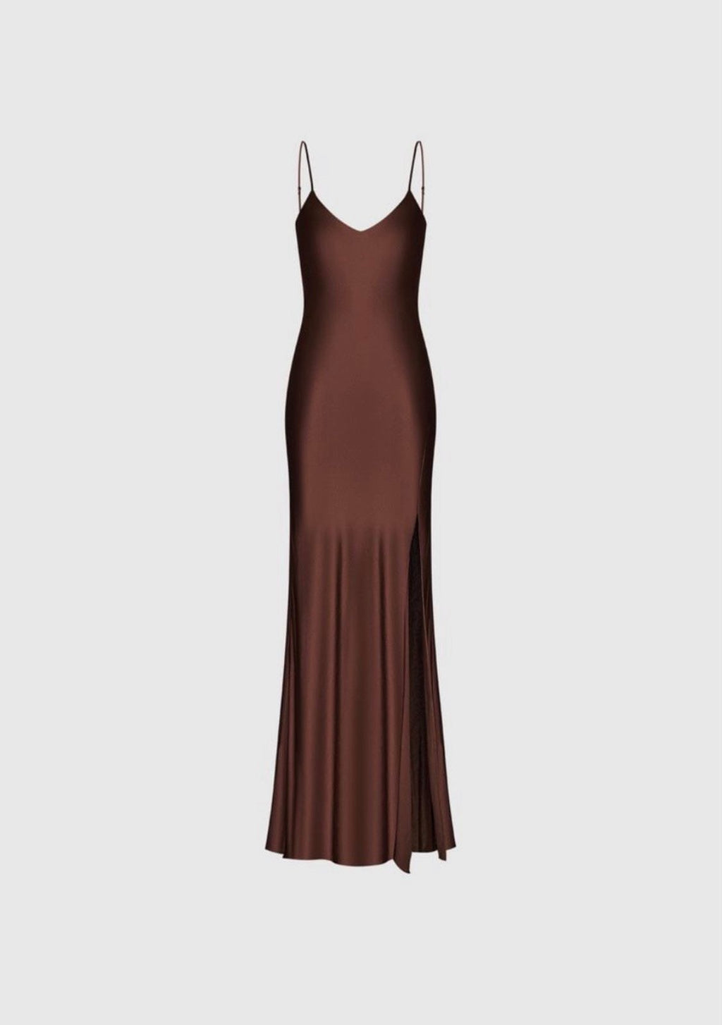 Chocolate Brown Slip Dress