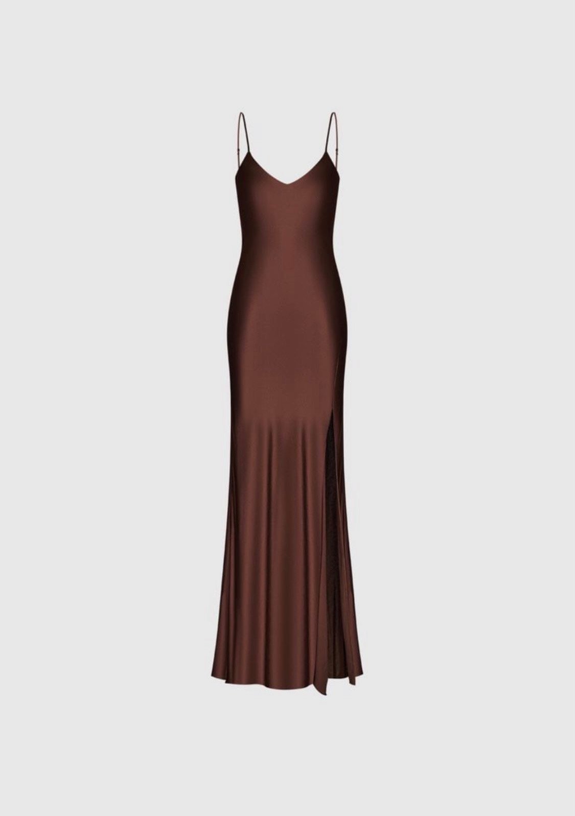 Chocolate Brown Slip Dress