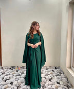 Dark Green Long Dress