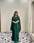 Dark Green Long Dress