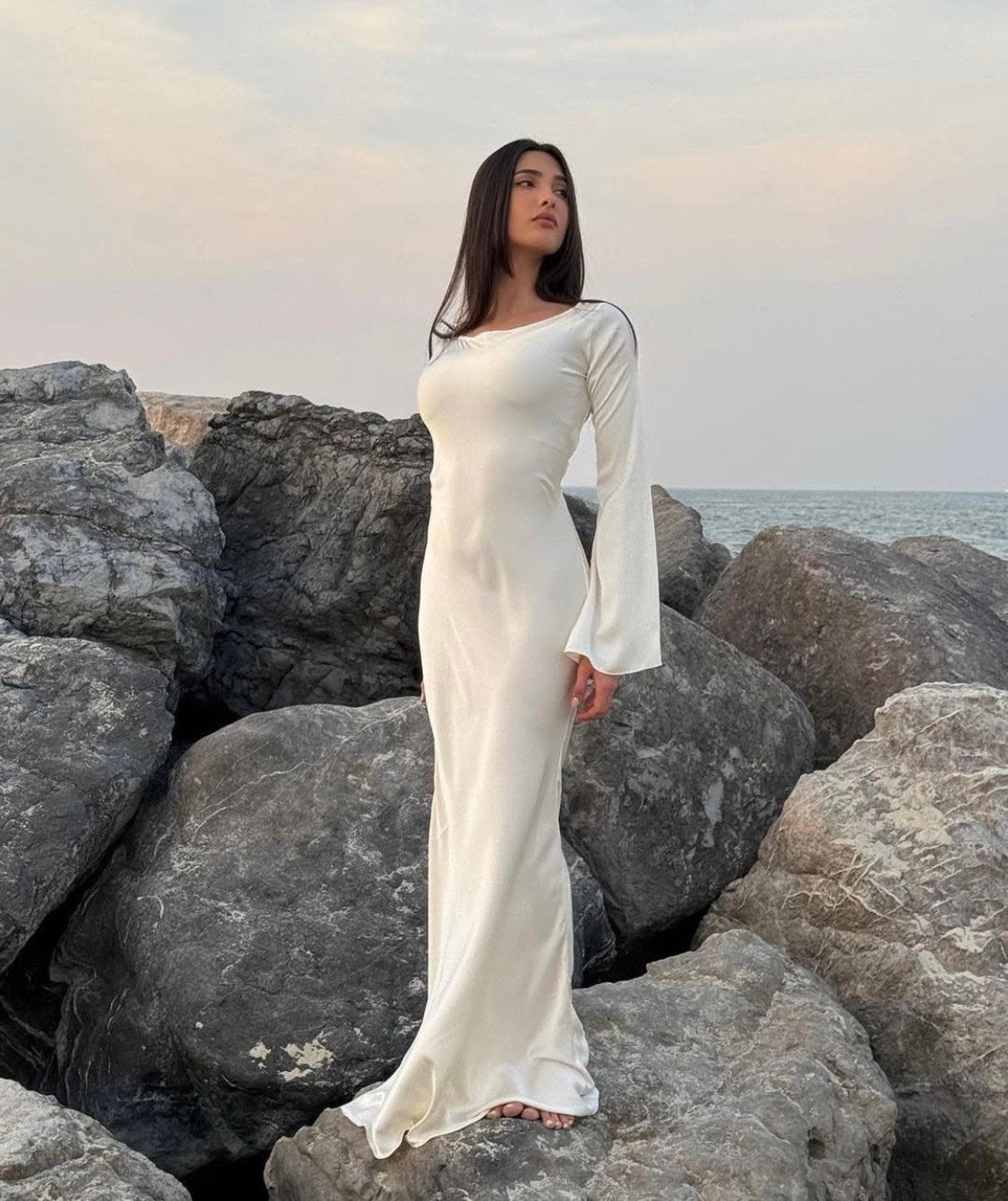 Gamine Full-Sleeved Dress