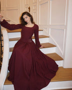 Velour Maroon