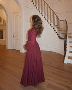 Velour Maroon