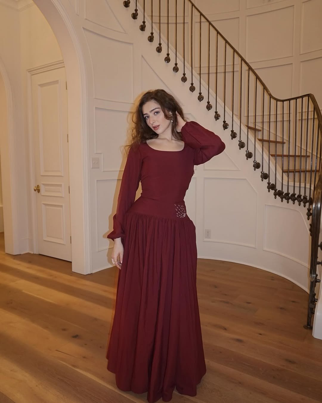 Velour Maroon