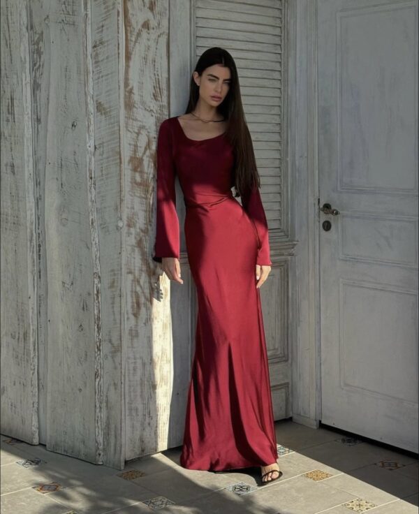 Gamine Full-Sleeved Dress - Image 5