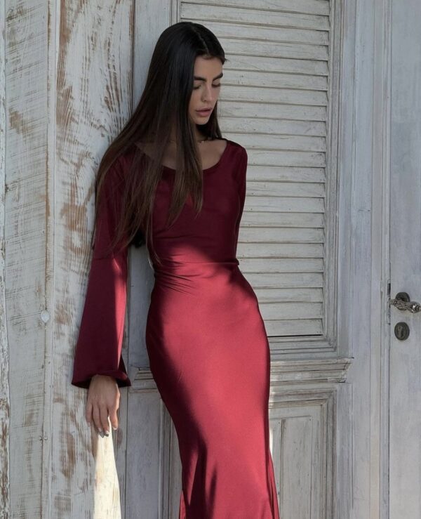 Gamine Full-Sleeved Dress - Image 4