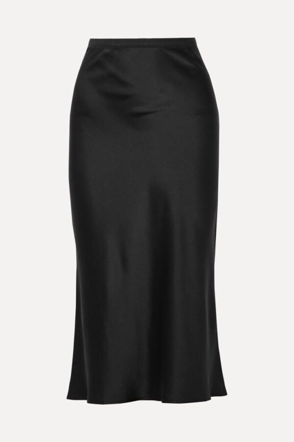 Satin Midi skirt - Image 5
