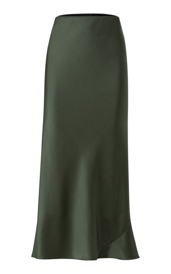 Satin Midi skirt - Image 11